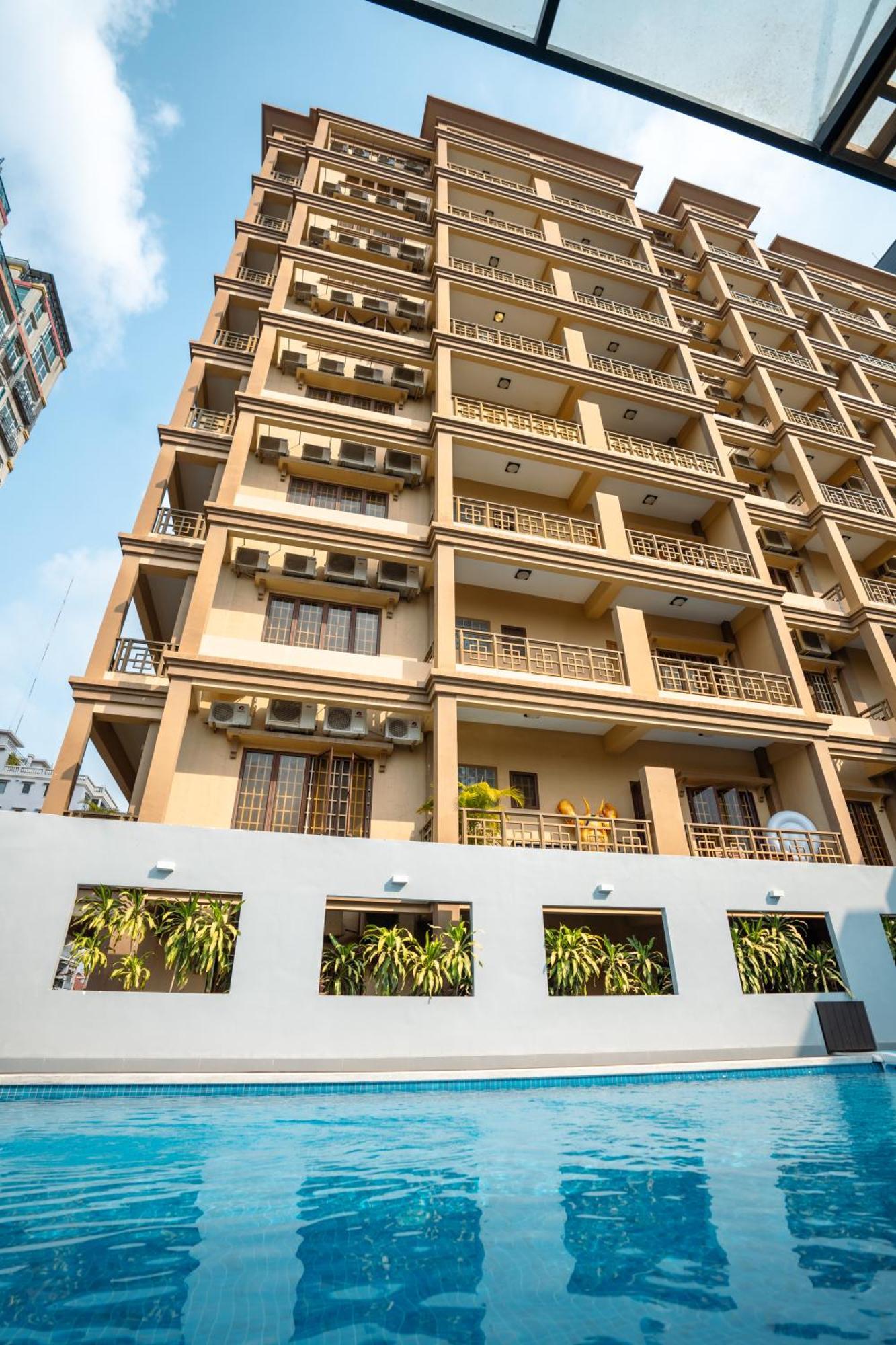 Hamptons Apartments พนมเปญ ภายนอก รูปภาพ
